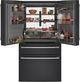 Café™ 27.6 Cu. Ft. Matte Black French Door Refrigerator-2