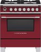 Fisher & Paykel 30" Red Pro Style Dual Fuel Range-0