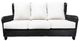 CabanaCoast® Customizable Hudson Wicker Outdoor Wing Sofa-1