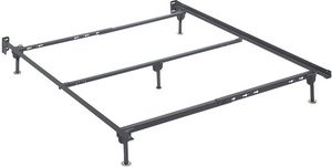 Signature Design by Ashley® Frames and Rails Metallic Queen Bolt on Bed Frame