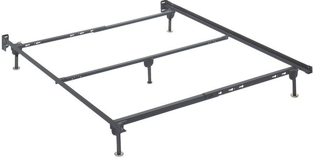 Signature Design by Ashley® Frames and Rails Metallic Queen Bolt on Bed Frame