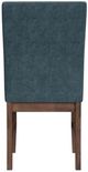 Elements International Santa Barbara Denim Blue/Walnut Dining Chair-3