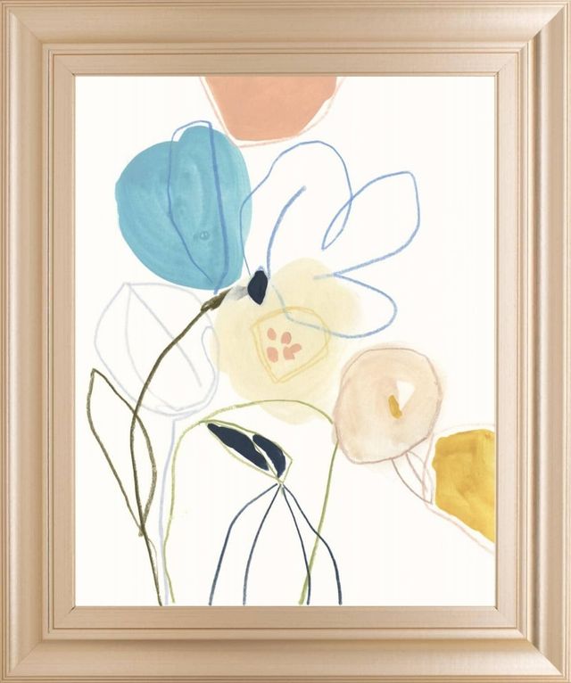 Classy Living June Erica Vess Contour Garden III Wall Art-0