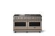 Viking® 5 Series 60" Nantucket Pro Style Gas (LP) Range with Polished Chrome Trim-0