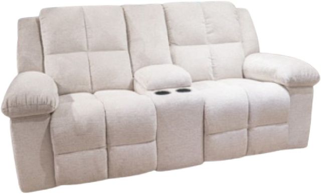 Benchcraft® Orlen Winter Manual Reclining Loveseat with Console-0