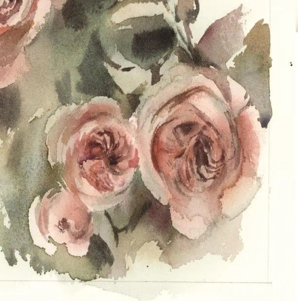 Classy Art Blush Roses V by Sophia Rodinov Wall Art-2