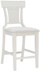 Linon Duncan White Counter Stool-0
