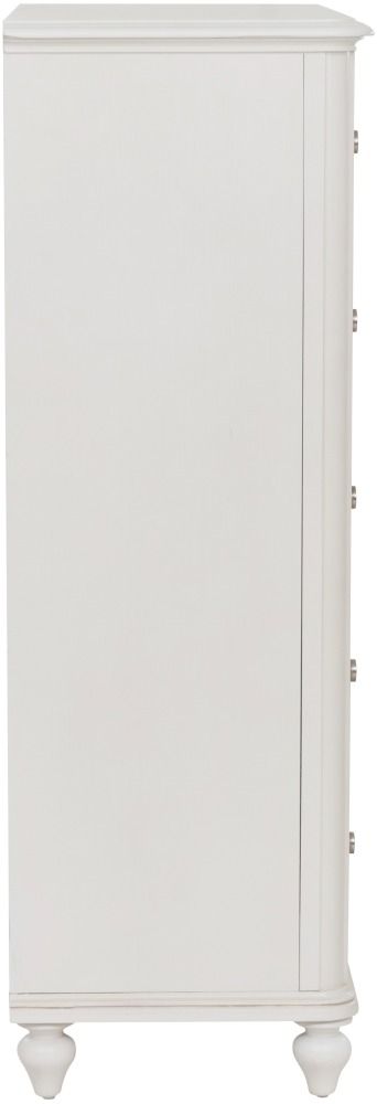 Powell® Naples Antique White Wardrobe-4
