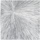 Olliix by Madison Park Signature Silver Sunburst Silver Resin Dimensional Palm Box-0