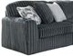 Signature Design by Ashley® Midnight-Madness 5-Piece Gunmetal Right-Arm Facing Sectional with Chaise-2