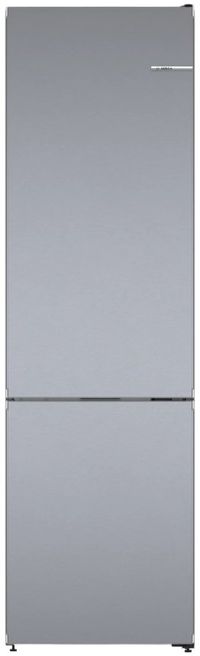 Front view of the Bosch® 500 Series 24" 12.8 Cu. Ft. Easy Clean Stainless Steel Counter Depth Bottom Freezer Refrigerator