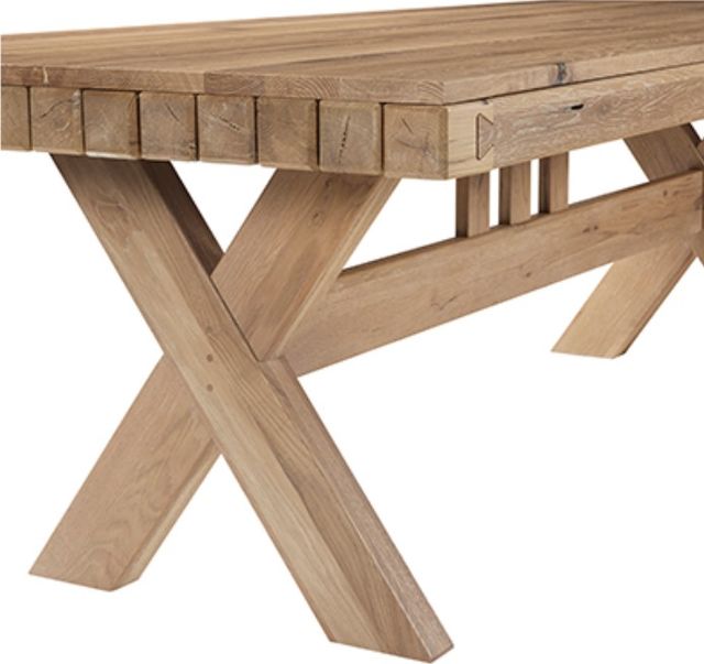 Artisan & Post by Vaughan-Bassett Dovetail Bleached White 96'' Dining Table-2
