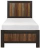 Mazin Furniture Cooper Multi-Tone Twin Bed-0