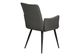 Monarch Specialties Inc. 2-Piece Grey 36" Faux Leather Dining Chair Set with Black Metal Legs-5
