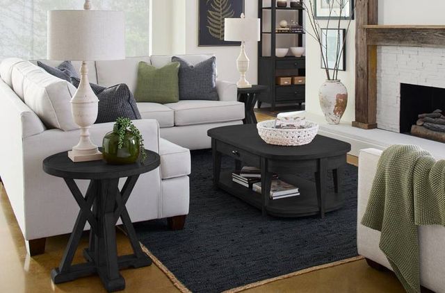 Legacy Classic Today's Traditions Blacksmith Round End Table-1