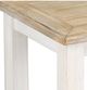 Liberty Furniture Summerville Wirebrushed Gray Sofa Table with Soft White Wash Base-4