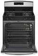 Amana® 30" Stainless Steel Freestanding Gas Range-1
