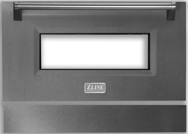 ZLINE 36" Black Matte Range Door-0