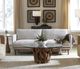 Uttermost® Freefall Gray Ceruse Sofa-1