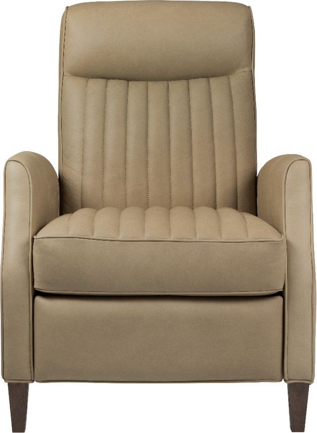 Hooker® Furniture Ready-Made Upholstery Denver Ian Camel Push Back Recliner-4