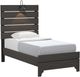 Emerald Home Thompson Stone Brown Twin Panel Bed-0