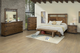 International Furniture Direct Parota 4-Piece Brown Natural Two-Tone Queen Bedroom Set-4