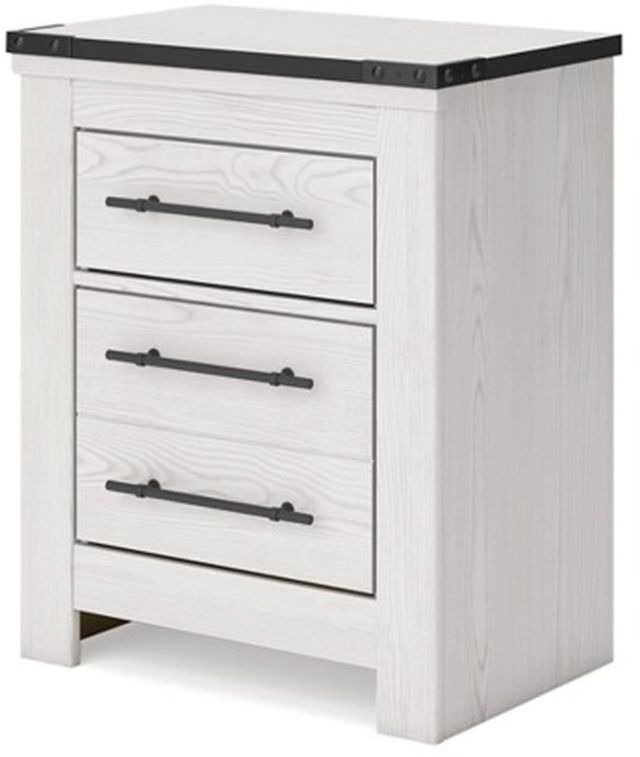 Signature Design by Ashley® Schoenberg White Nightstand-1