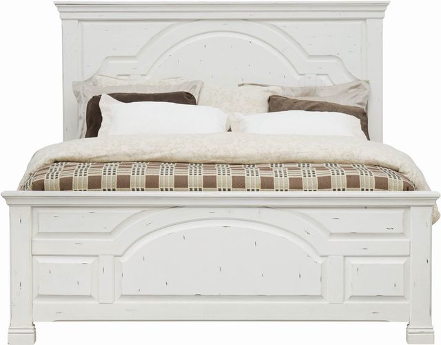 Coaster® Cleste Traditional Vintage White California King Bed-0