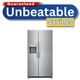 Frigidaire® 36" 25.6 Cu. Ft. Stainless Steel Side-by-Side Refrigerator-0