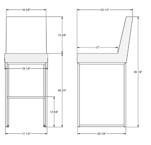 Amisco Customizable Darlene Bar Stool-2