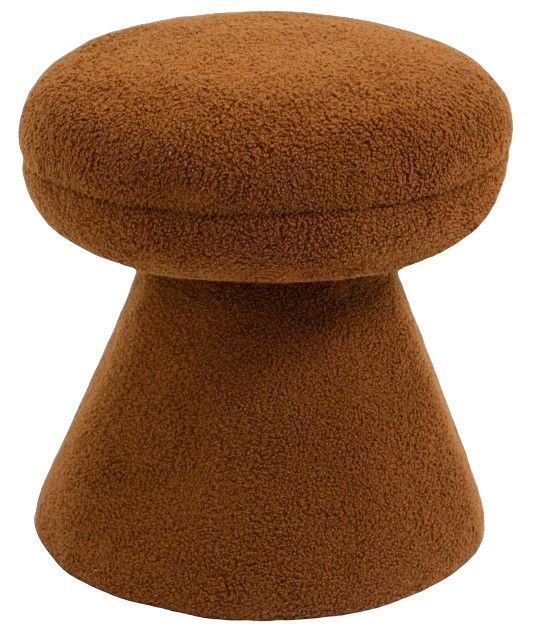 Meridian Furniture Drum Saddle Ottoman-1