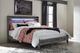 Signature Design by Ashley® Baystorm Gray King Panel Footboard with Rails-0