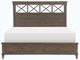 Legacy Classic XXX's And OOO's Cocoa California King Panel Bed with Storage Footboard-2