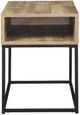 Signature Design by Ashley® Gerdanet Natural End Table with Black Base-1