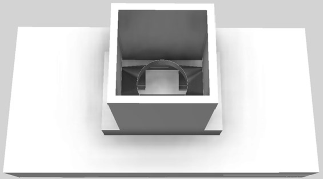 Vent-A-Hood® 54" White Contemporary Island Range Hood-1
