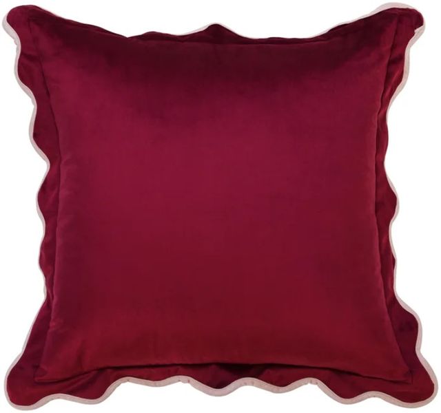 Stylecraft Tamara Day Red 22" Designer Pillow-0