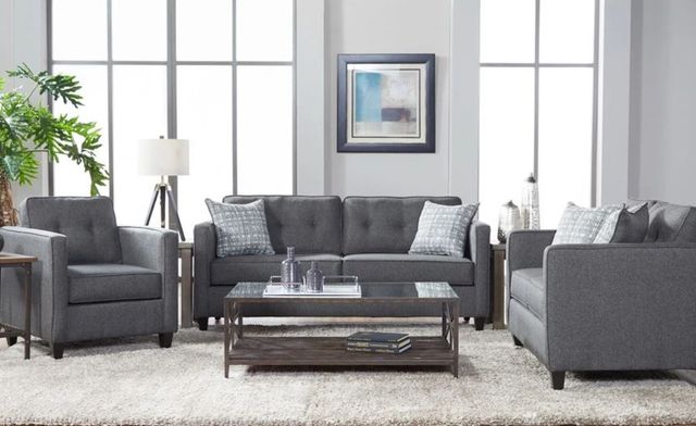 Hughes Furniture® 1375 Cannball Carob Sofa-1