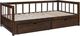 Powell® Hope Espresso Twin Daybed-1