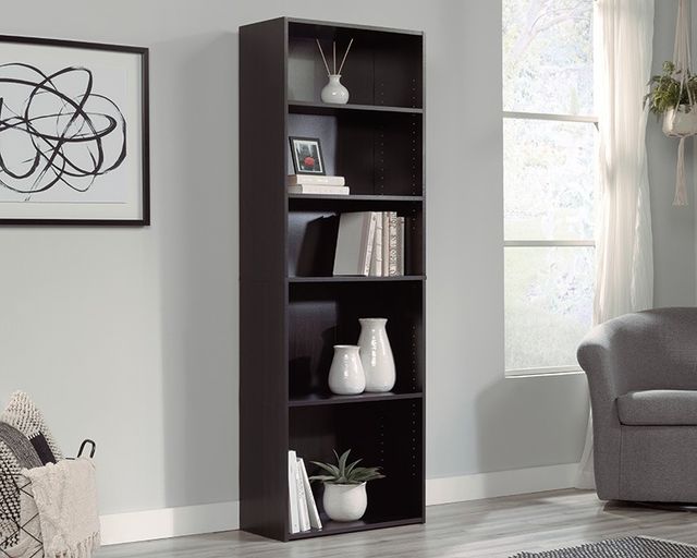 Sauder® Beginnings® Cinnamon Cherry 5-Shelf Bookcase-1