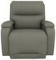 Best® Home Furnishings Customizable Maverly Leather Power Swivel Glider Recliner with Heat, Massage and Headtilt-1