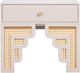TOV Furniture Suzie Cream 26" Nightstand with Drawer-3