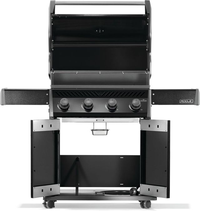 Napoleon Rogue® 525 4-Burner Black/Stainless Steel Freestanding Natural Gas Grill-1