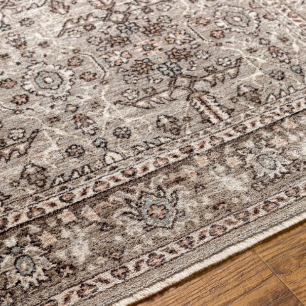 Surya Carlisle Light Gray 4'x6' Area Rug-4