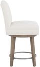 Fairfield® Customizable Entree Dining Camel Short Back Swivel Counter Stool-2
