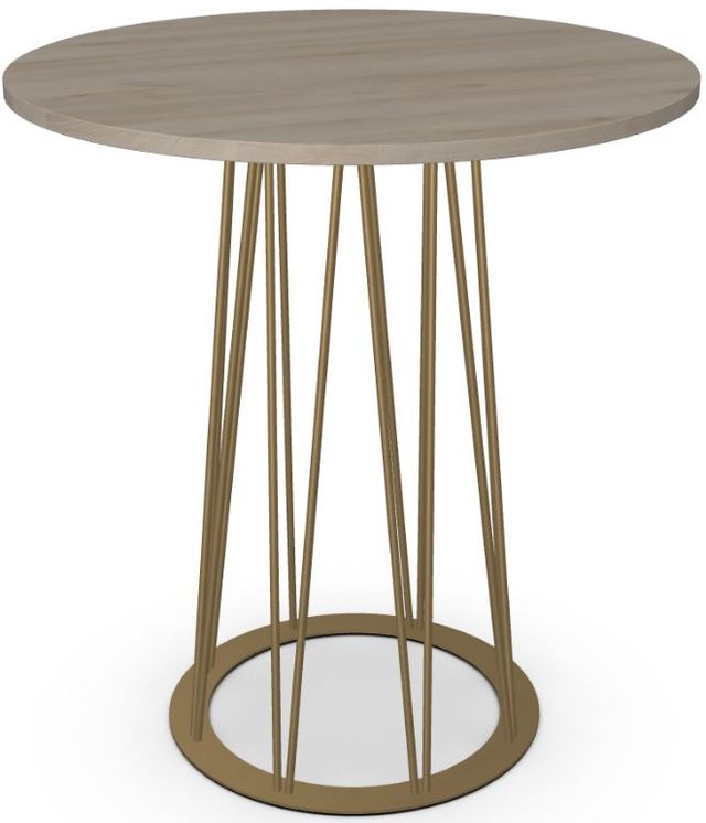 Amisco Customizable Calypso Thermo Fused Laminate Bar Table with 39" Tabletop-3