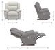 La-Z-Boy® Joel Cocoa Power Rocking Recliner with Headrest-2