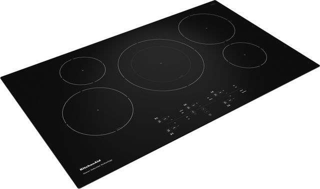 KitchenAid® 36" Black Induction Cooktop-3