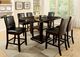 Furniture of America® Townsend 2-Piece Brown Cherry Counter Chair Set-1
