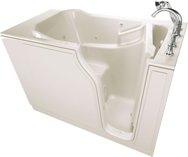 American Standard Value Series Linen Alcove Walk-In Combination Bathtub-2