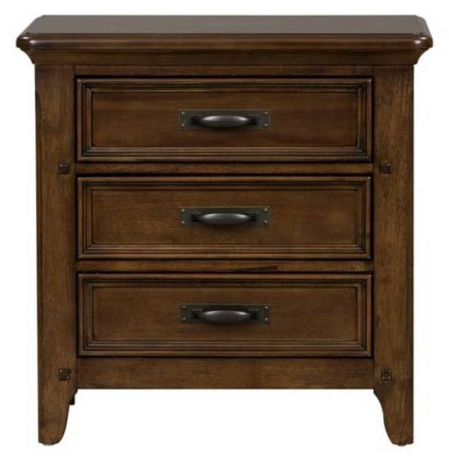 Liberty Furniture Saddlebrook Tobacco Nightstand-1